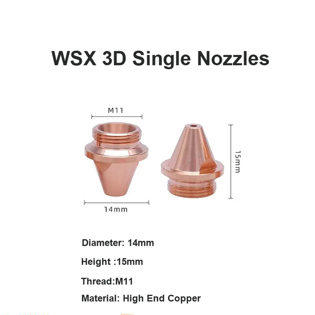 Boquillas individuales WSX 3D