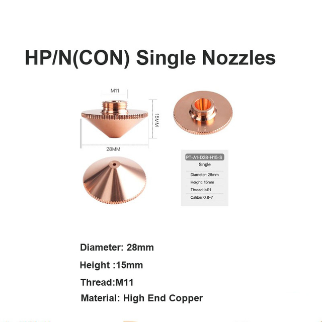 Boquillas individuales HP/N(CON) 