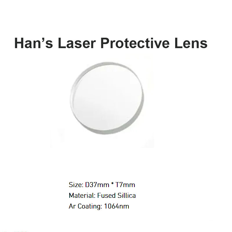 Lente protectora láser de Han D37 *T7mm
