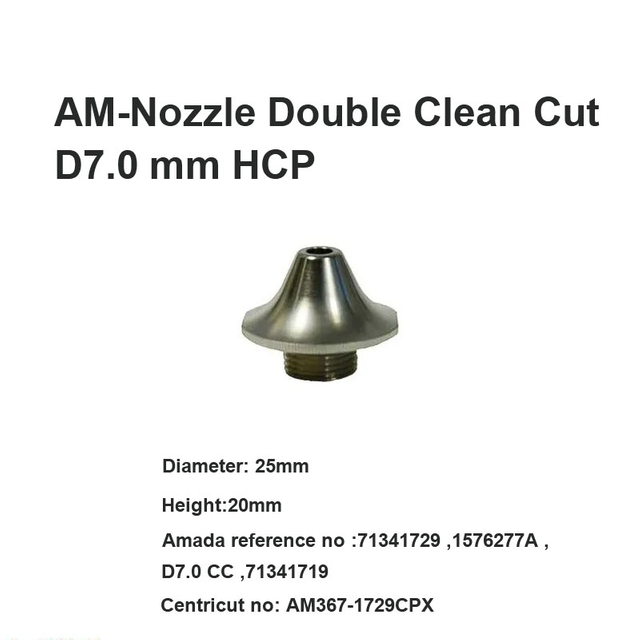 Boquilla AM Doble Corte Limpio D7.0MM HCP