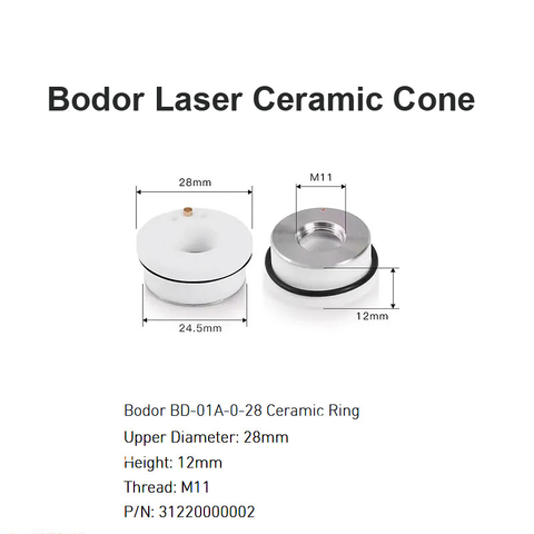 Cono Cerámico Láser Bodor D28mm
