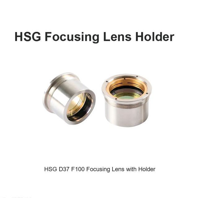 Lente de enfoque HSG D37 F100 con soporte