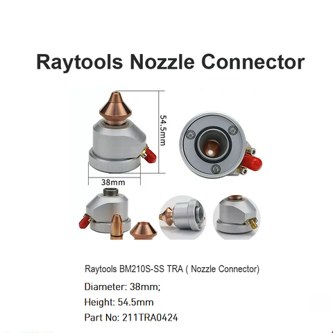 Conector de boquilla Raytools para BM210S-SS TRA