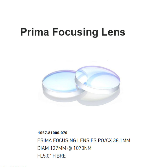Lente de enfoque Prima D127mm 