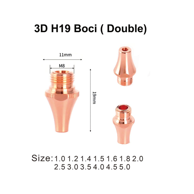 Boquilla 3D H19 Boci Doble Capa